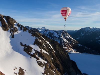 Balloonskiing - Heimschnee
